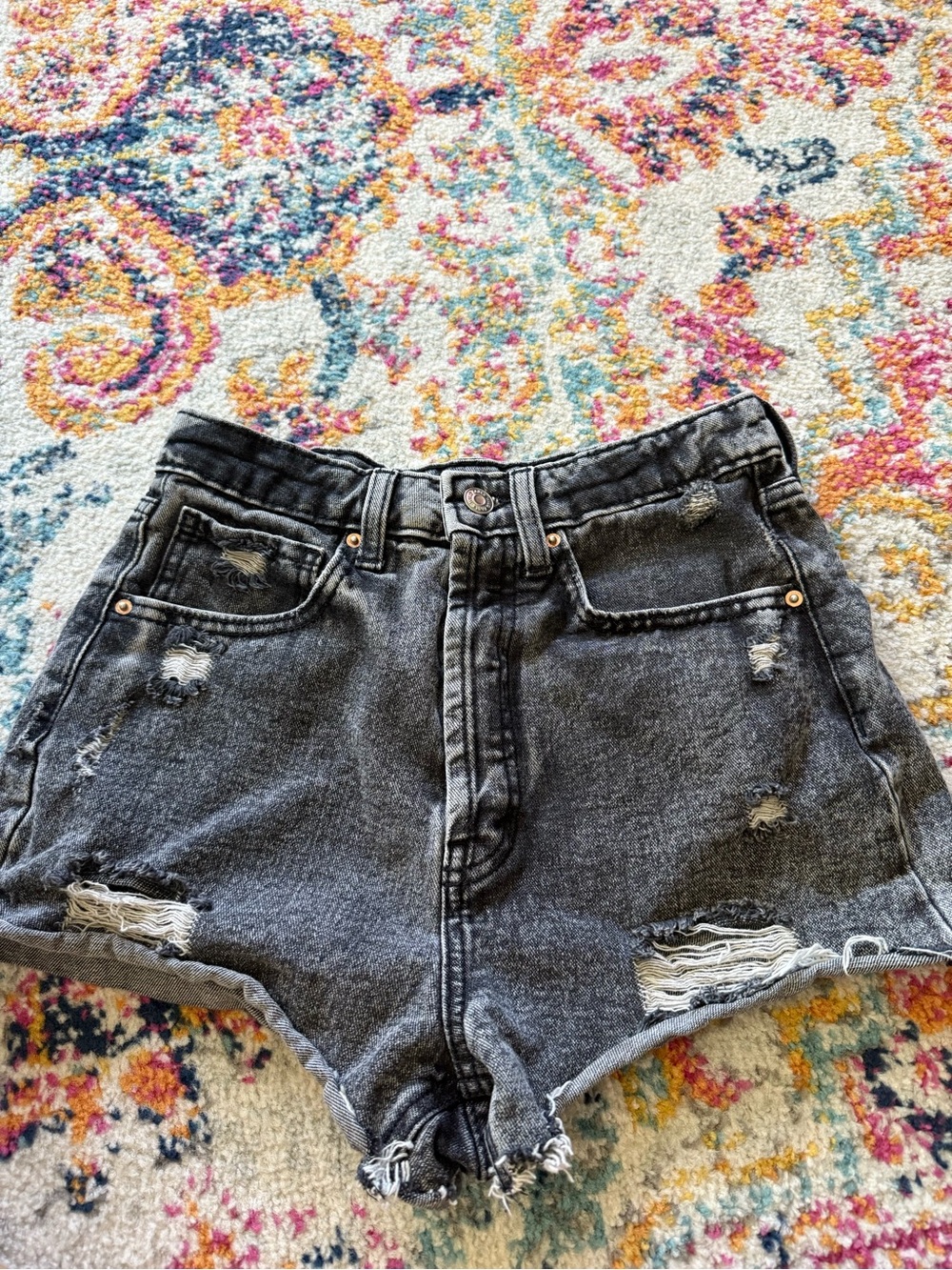 Wild fable Jean shorts size 2 women’s black wash jeans